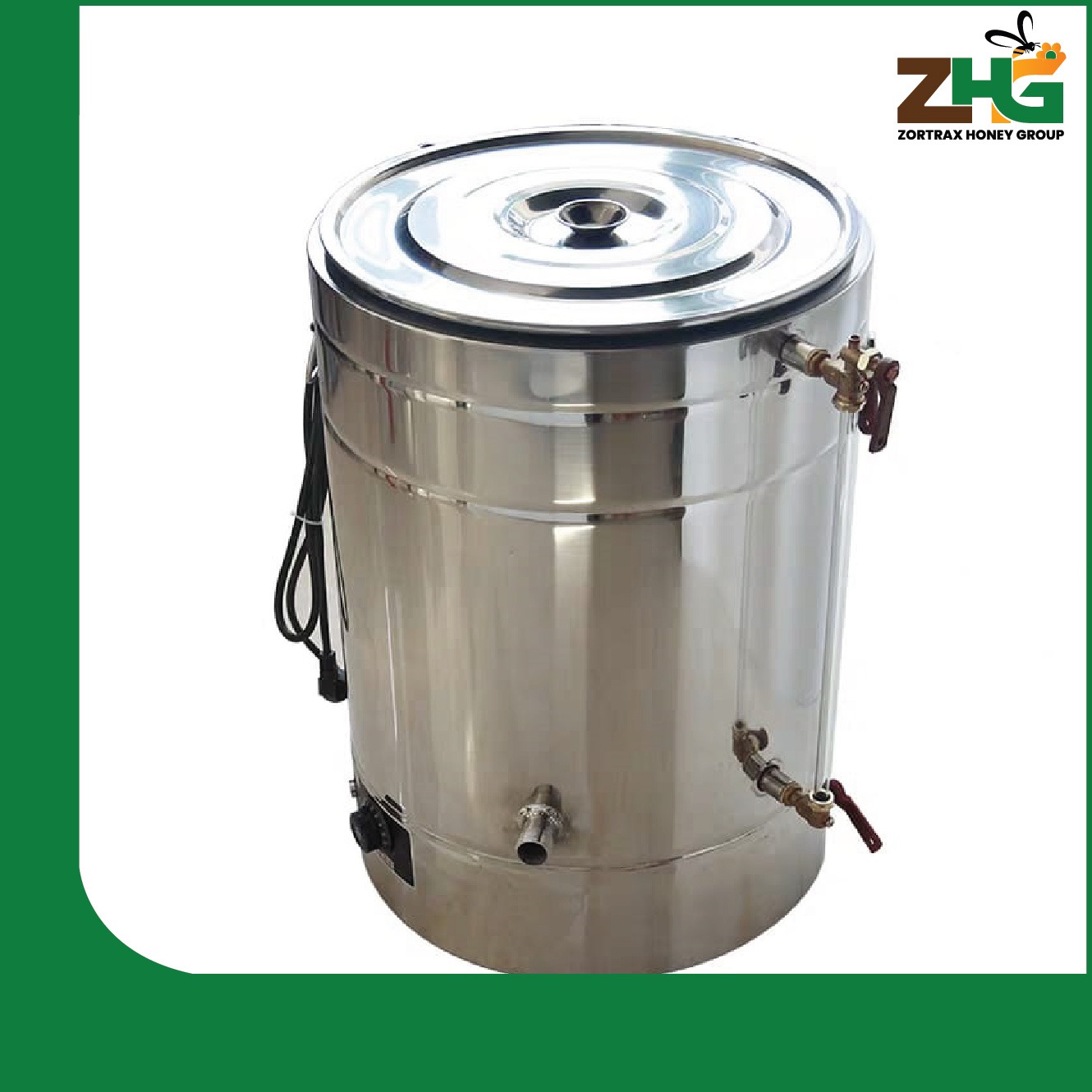Honey Warmer Stainless Steel